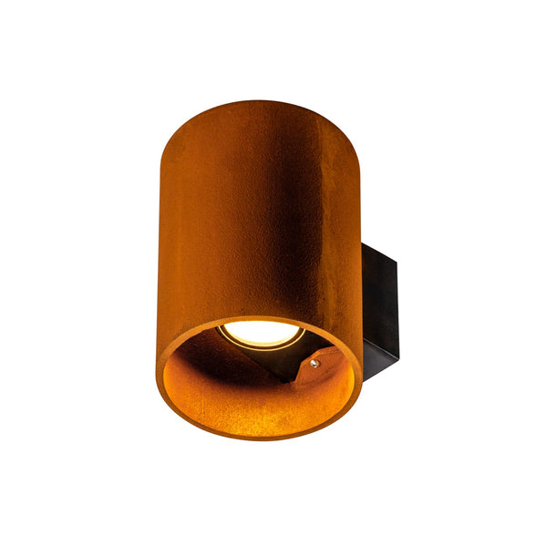 Applique extérieure Rusty rouille, modèle rond