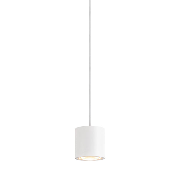 Suspension Oculus blanche, verre