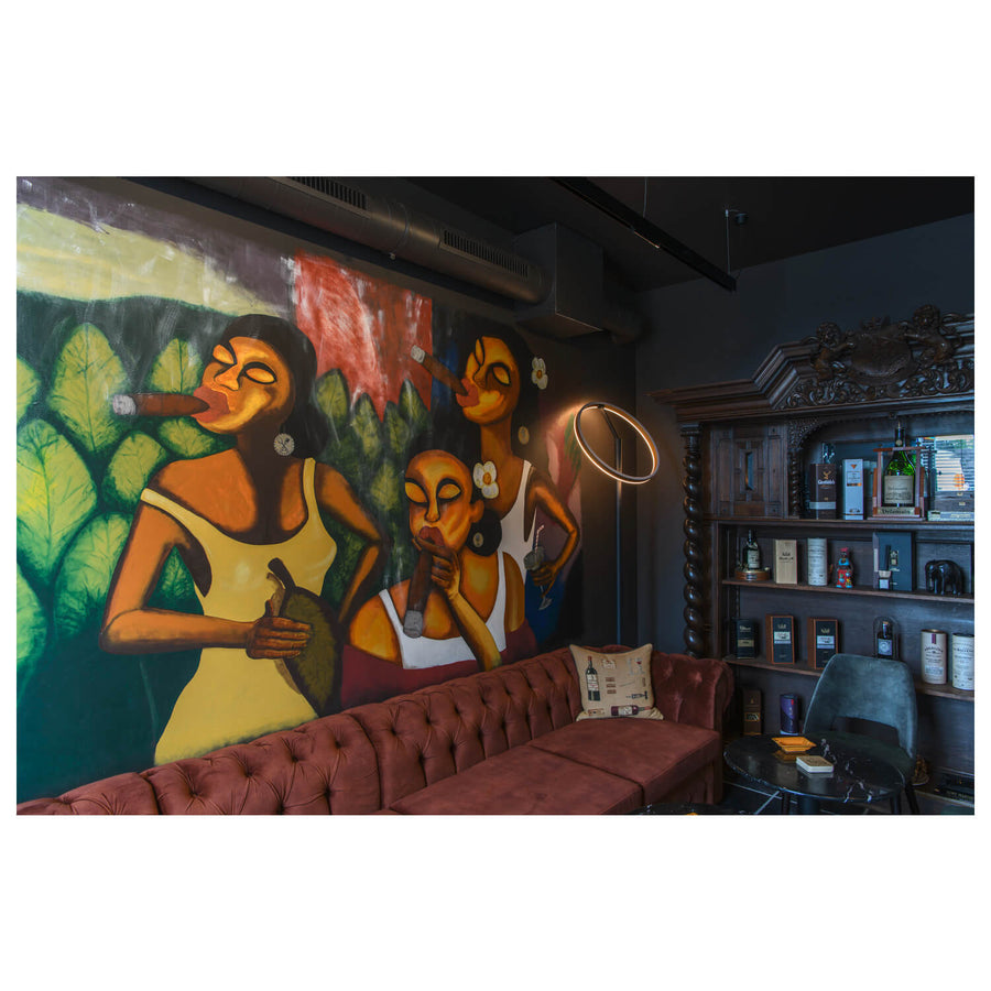 Lampadaire ONE noir, H 196 cm