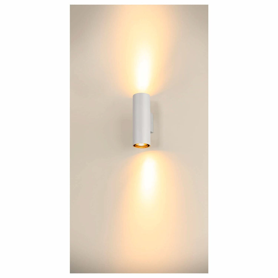 Applique murale Asto blanche, 2 lumières