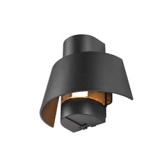 Applique extérieure Photoni noire