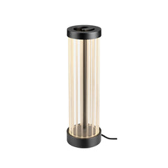 Lampe à poser Quimera bronze, verre