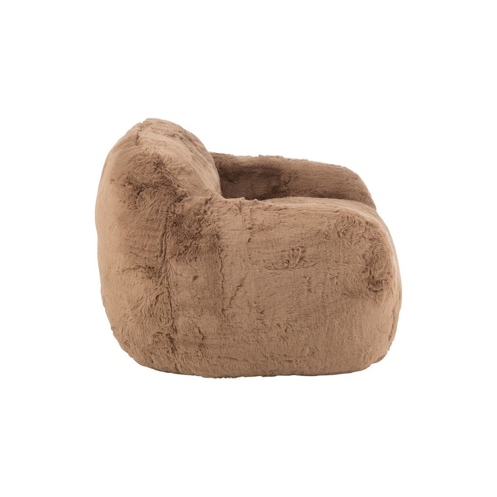 Sofa Petit Taupe Polyester - Designix