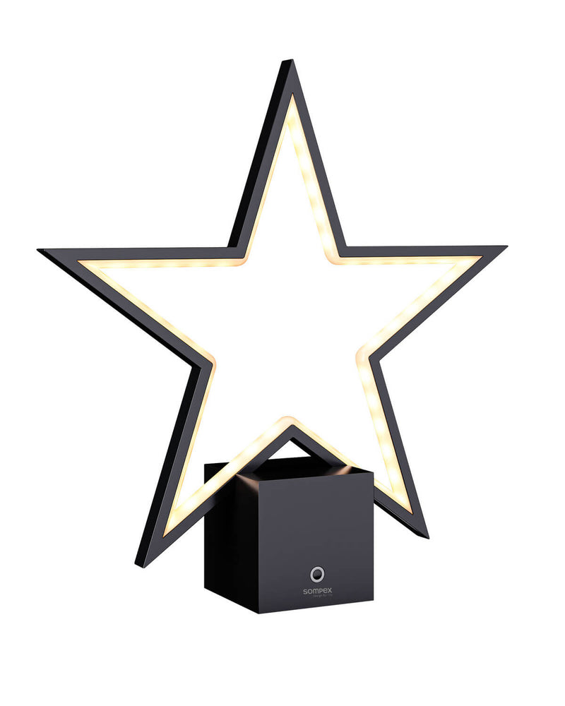 Lampe extérieure Lucy noire