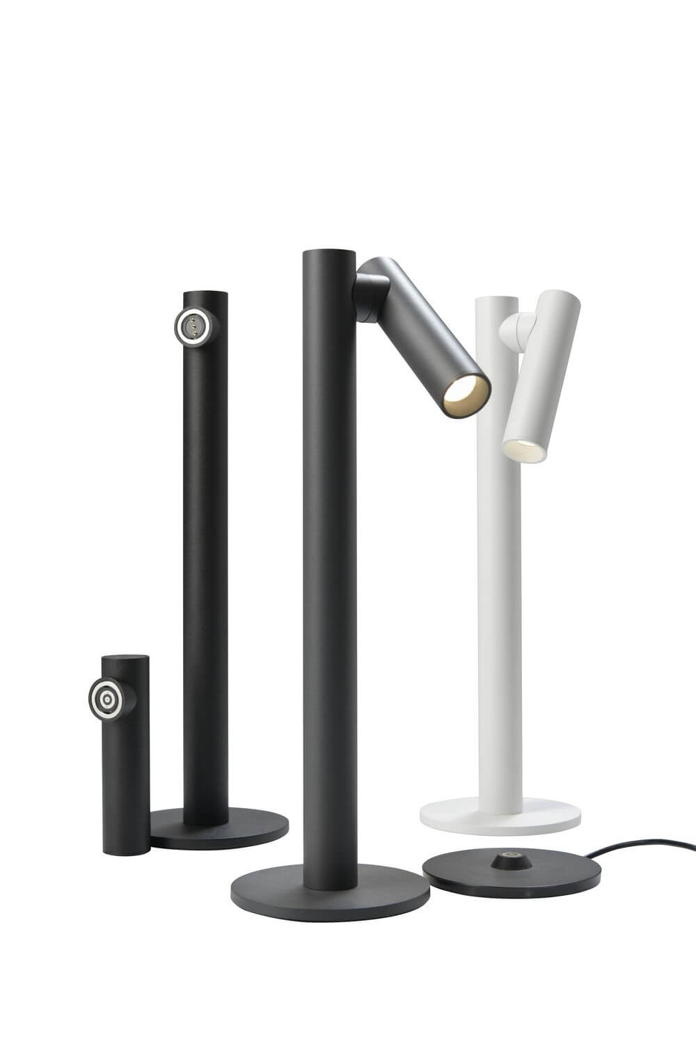 Lampe à poser sans fil Tubo blanche