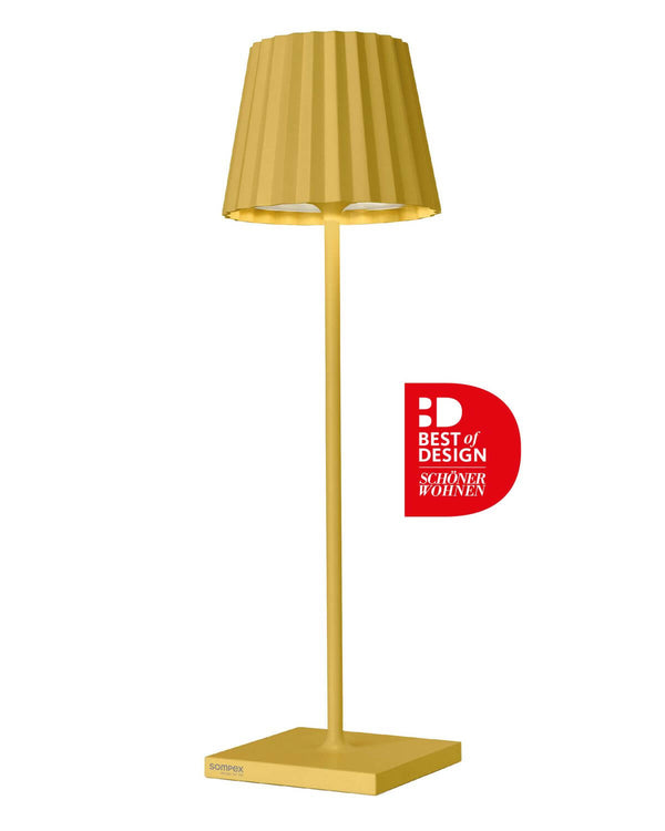 Lampe à poser sans fil Troll 2.0 jaune