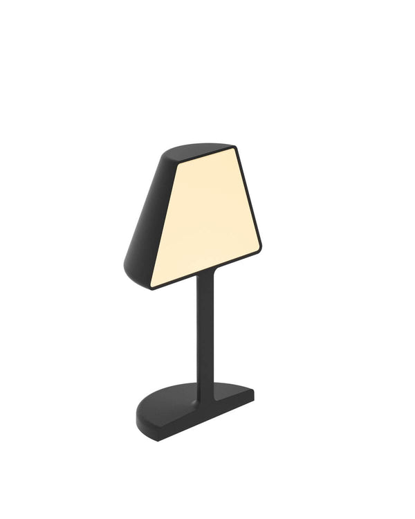 Lampe à poser sans fil Twin noire