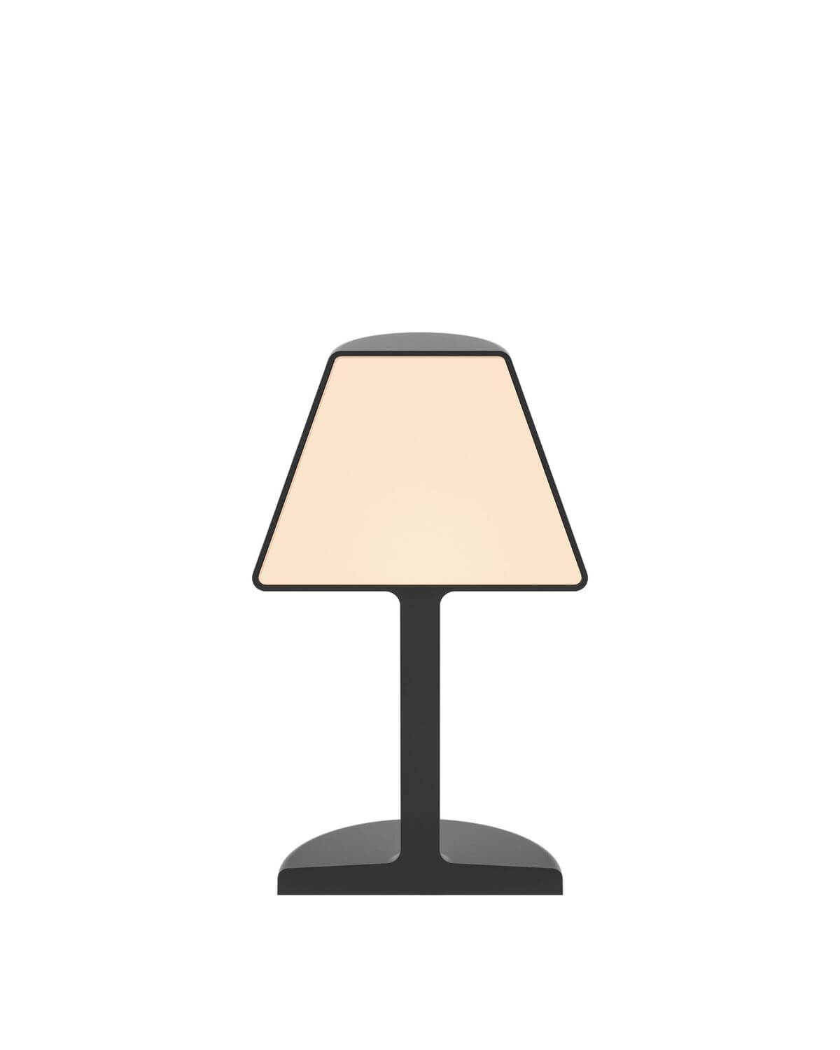 Lampe à poser sans fil Twin noire