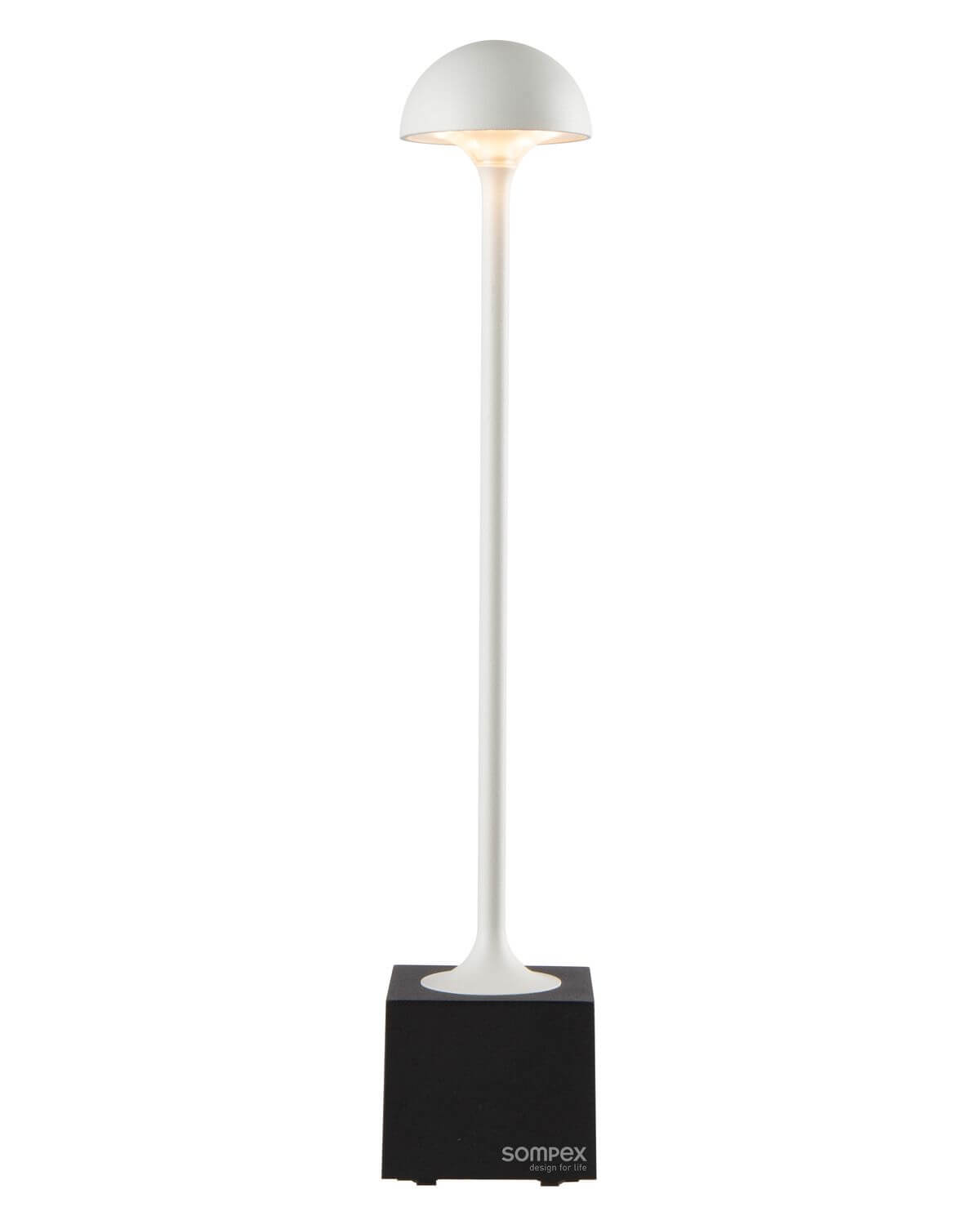 Lampe à poser sans fil Flora blanche
