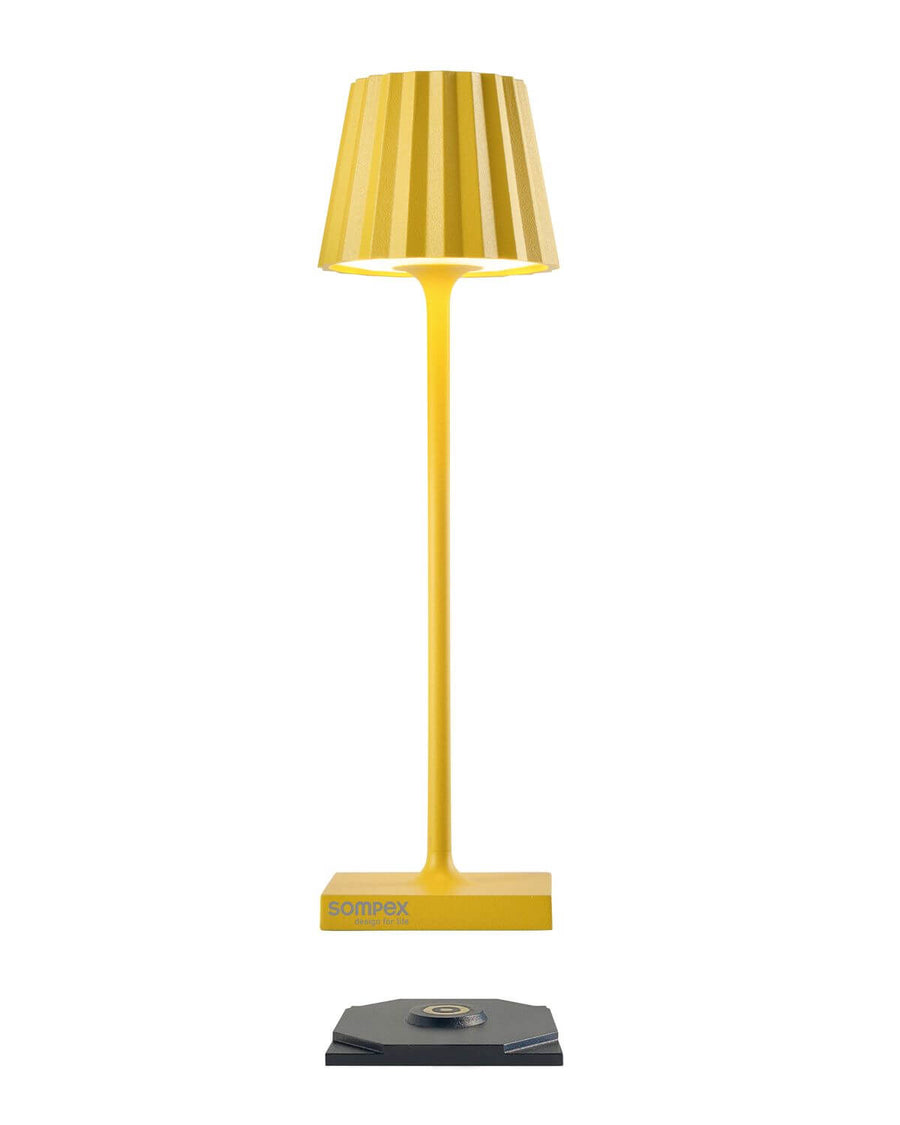 Lampe à poser sans fil Troll Nano jaune