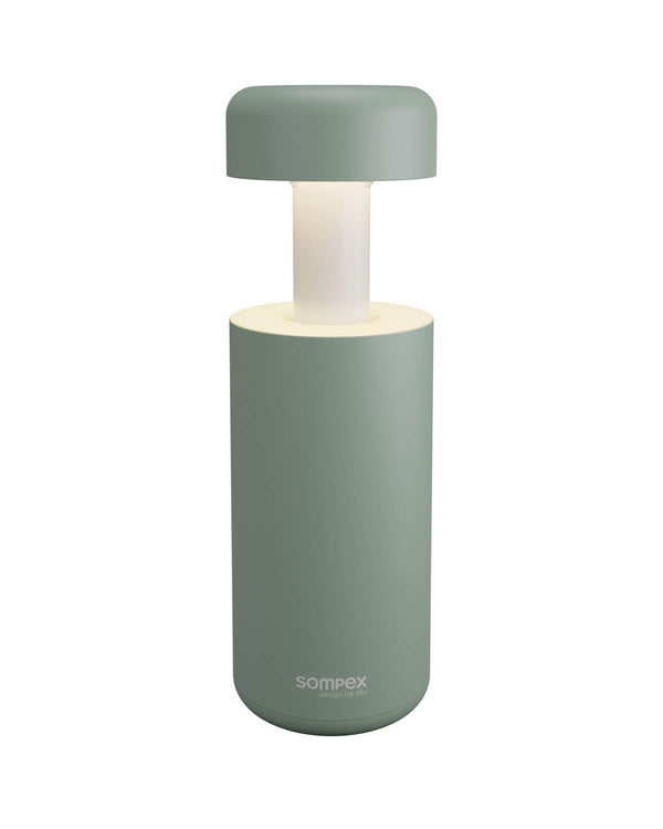 Lampe extérieure Lubau vert olive
