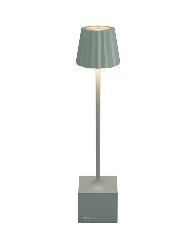 Lampe extérieure Dennis vert olive