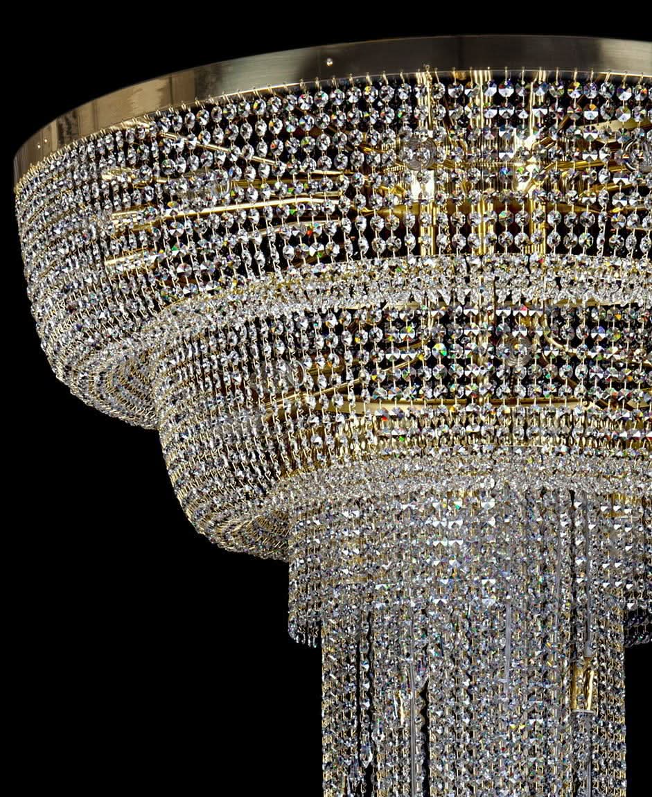 Suspension spirale en cristal L431CLN