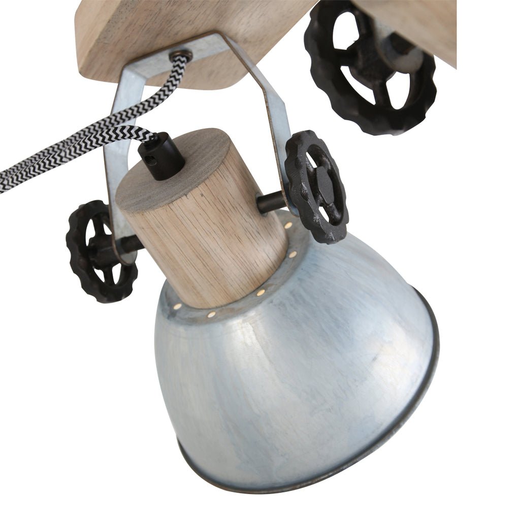 Spot Industriel 2 Lumières Pivotant | Haro - Designix Suspension Luminaire