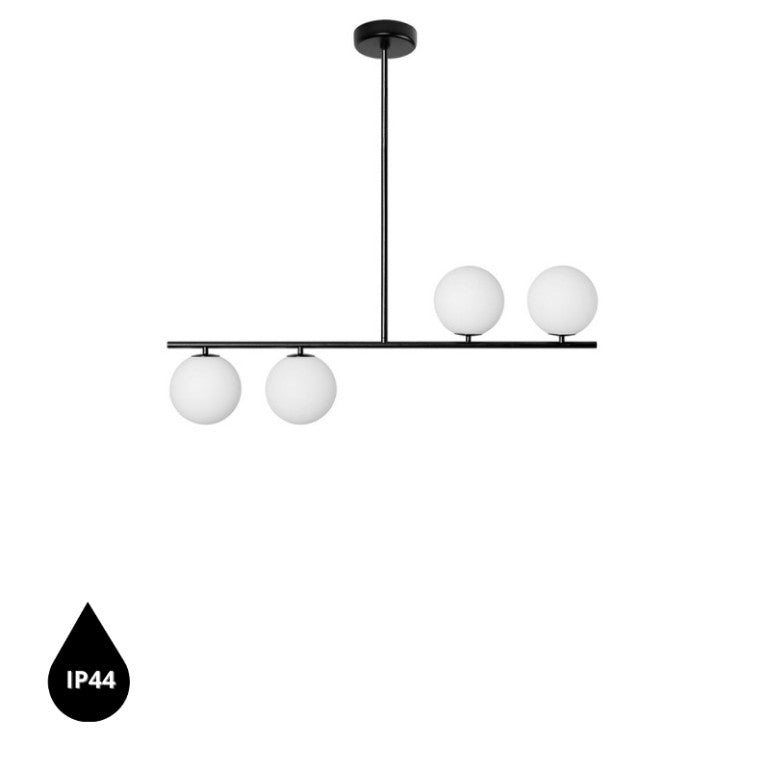 Suspension luminaire SUGURI A IP44 Noir M