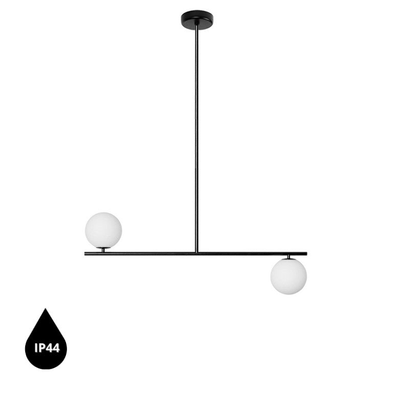 Suspension luminaire SUGURI C IP44 Noir L