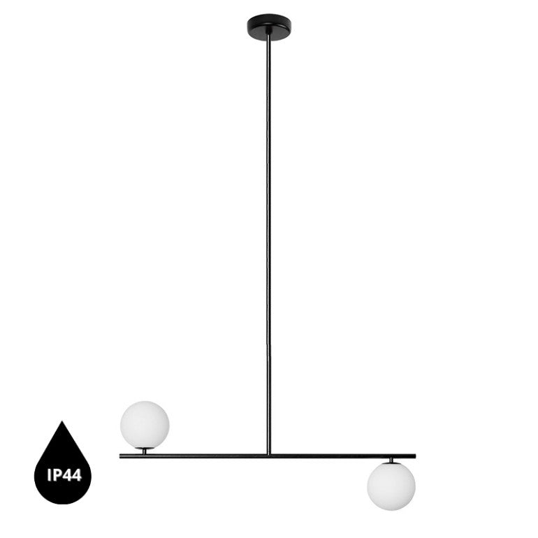 Suspension luminaire SUGURI C IP44 Noir XL