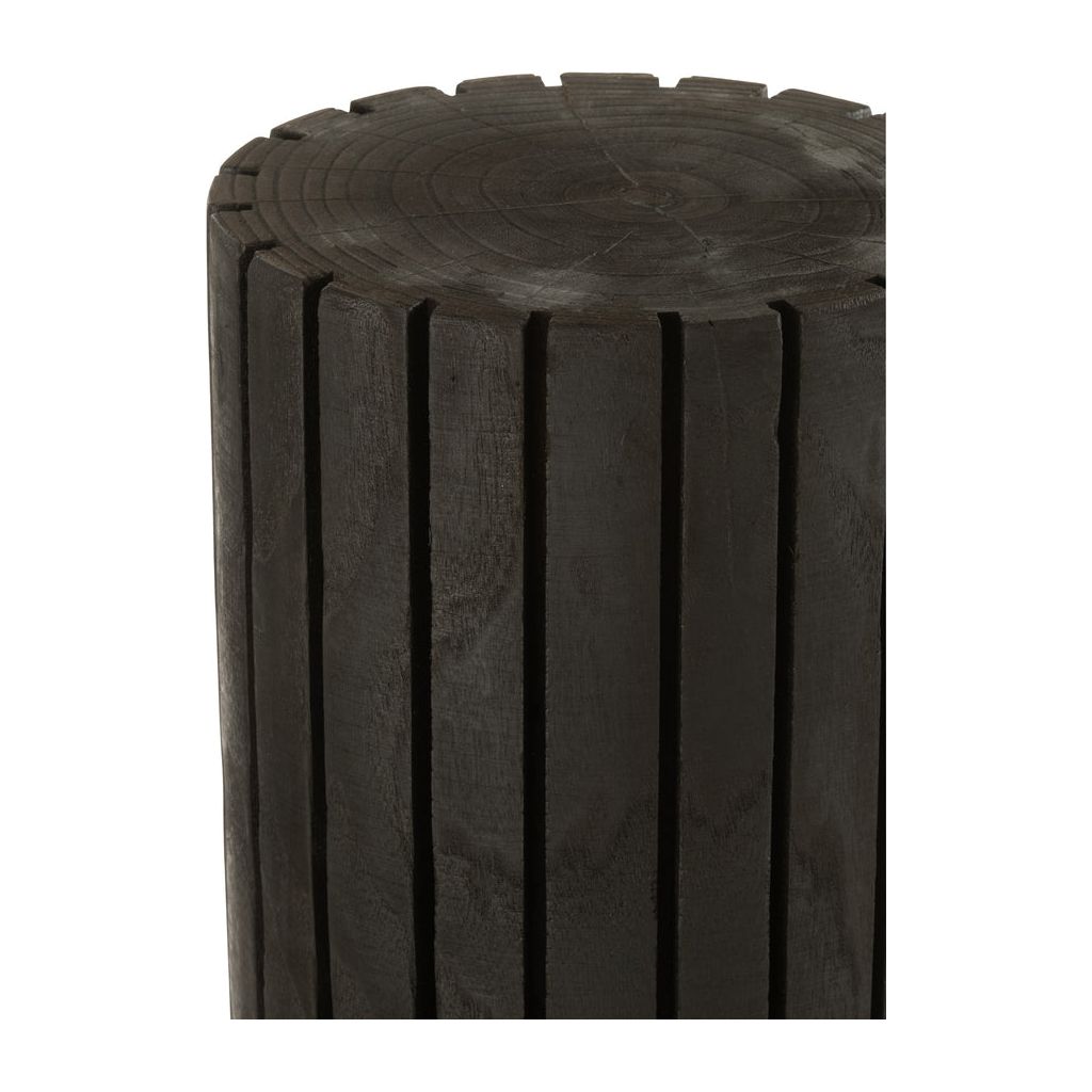 Support Bois Paulownia Noir - Designix