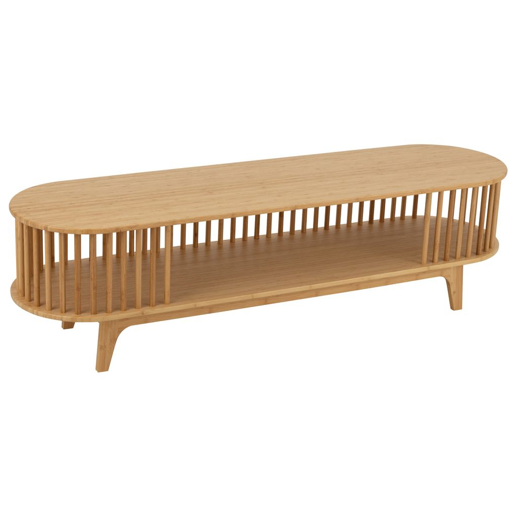 Support TV Bambou Naturel - Designix