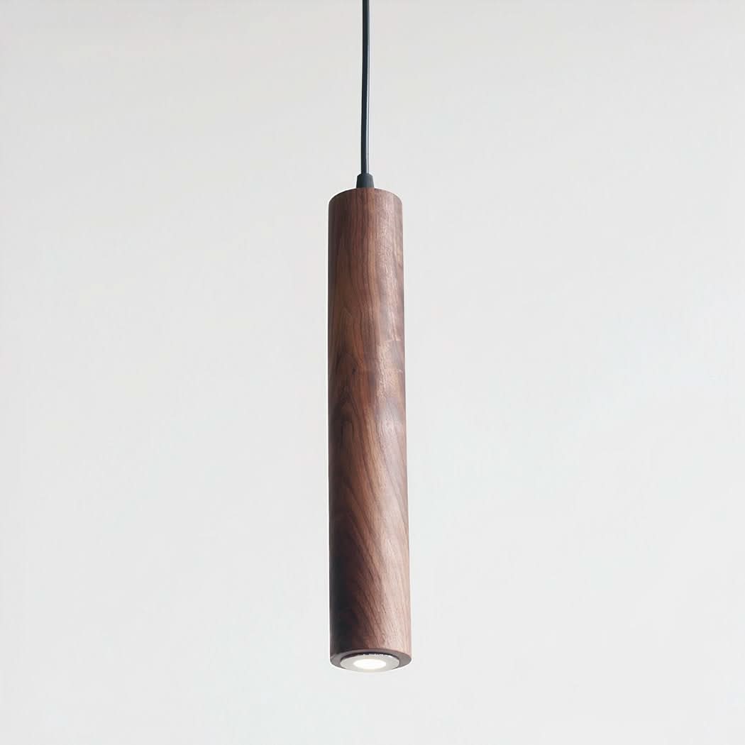 Suspension bois de noyer à design moderne | Designix - - https://designix.fr