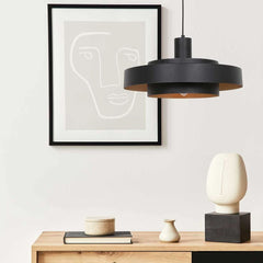 Suspension Design Noir Réglable | Gory