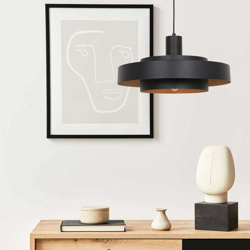 Suspension Design Noir Réglable | Gory