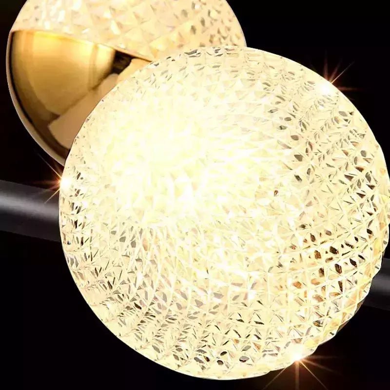 Suspension Ilôt Cuisine Boule Design | Éclat Moderne - Designix Suspension luminaire 8 Têtes Blanc Froid