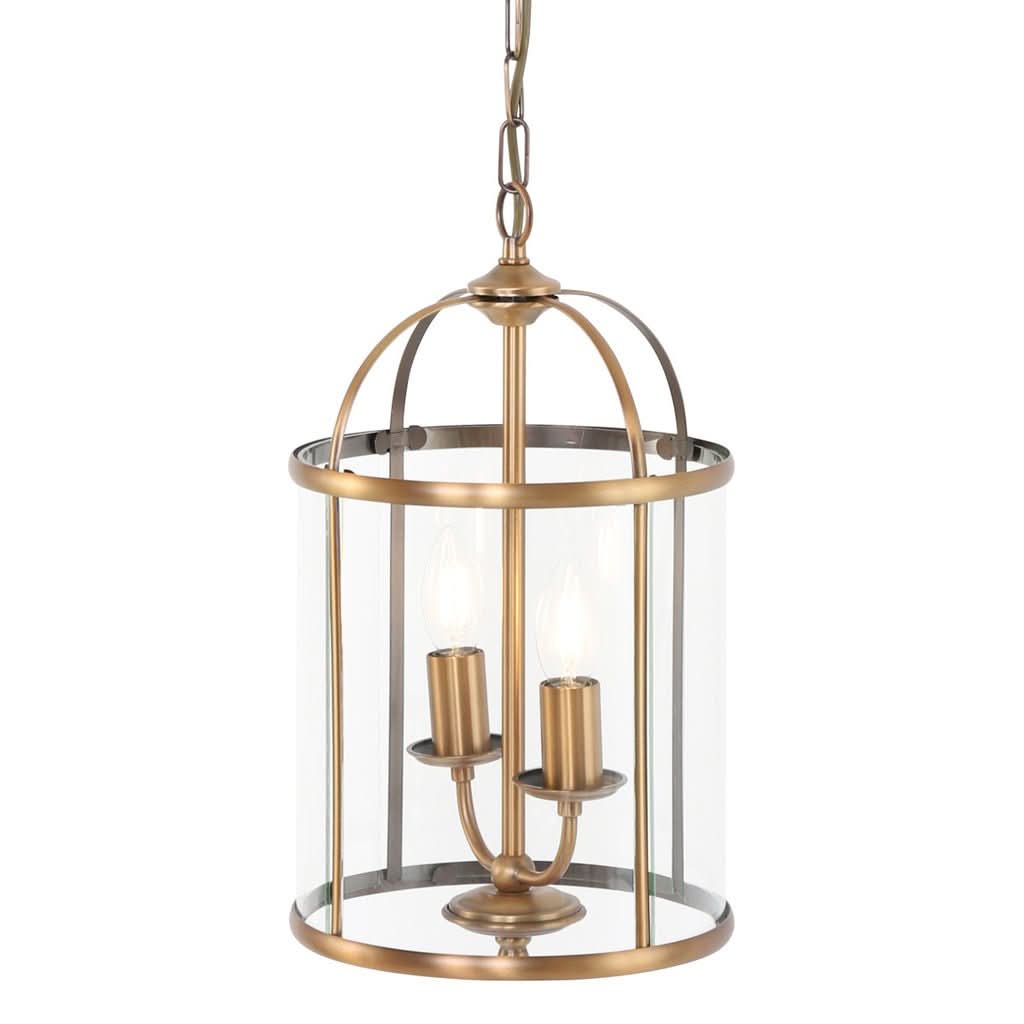 Suspension Laiton Pimpernel 2 Lumières | Waro - Designix Suspension Luminaire