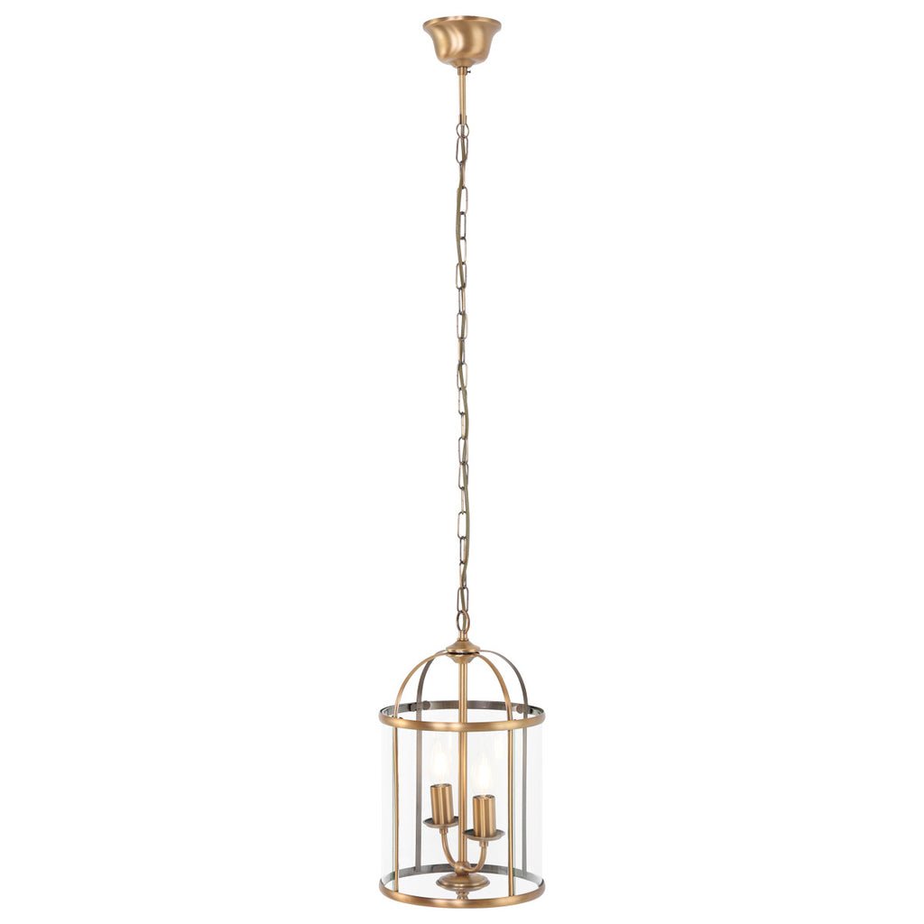 Suspension Laiton Pimpernel 2 Lumières | Waro - Designix Suspension Luminaire