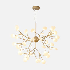 Suspension luminaire arbre | Lueur Sylvestre
