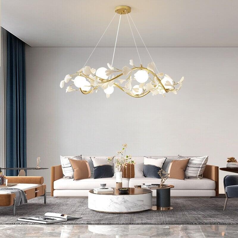 Suspension Luminaire Fleurs | Soirée Enchantée - Designix Suspension luminaire Diamètre 65cm