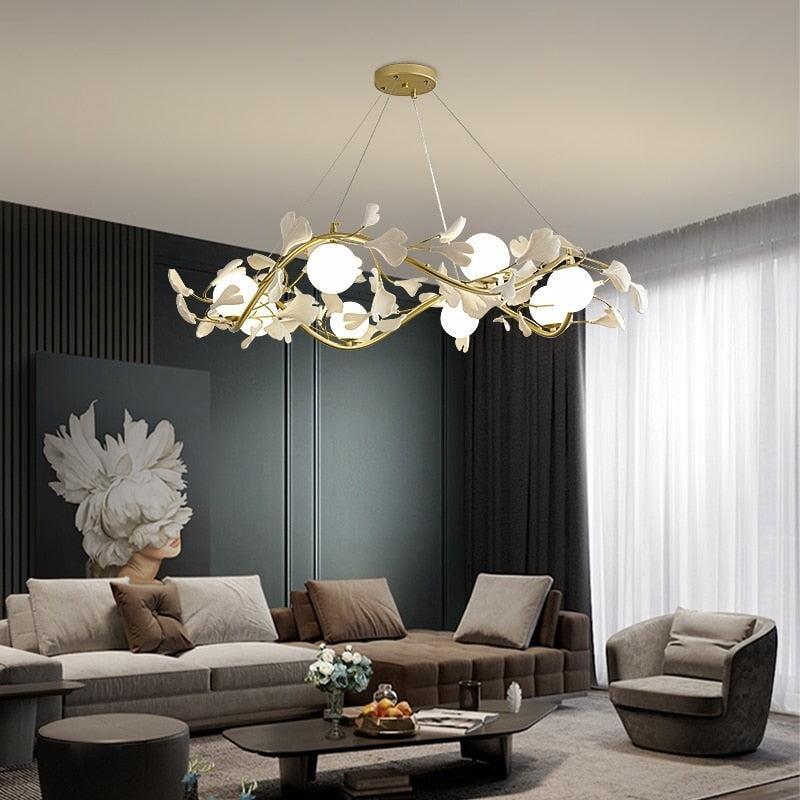 Suspension Luminaire Fleurs | Soirée Enchantée - Designix Suspension luminaire Diamètre 65cm