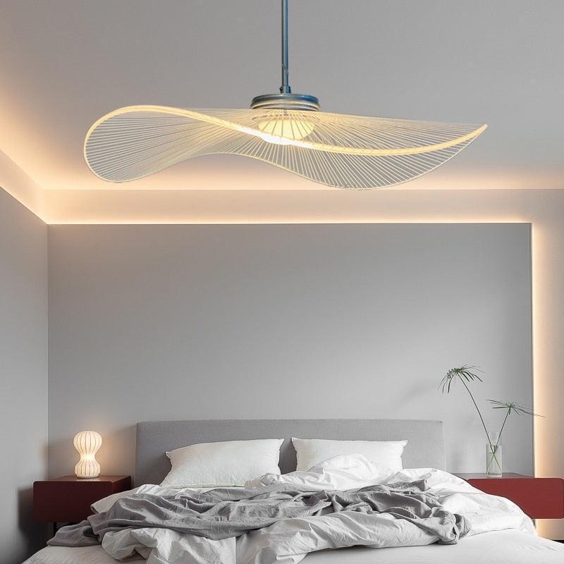 Suspension Luminaire Lotus | Harmonie Florale - Designix Suspension luminaire Blanc | 24cm