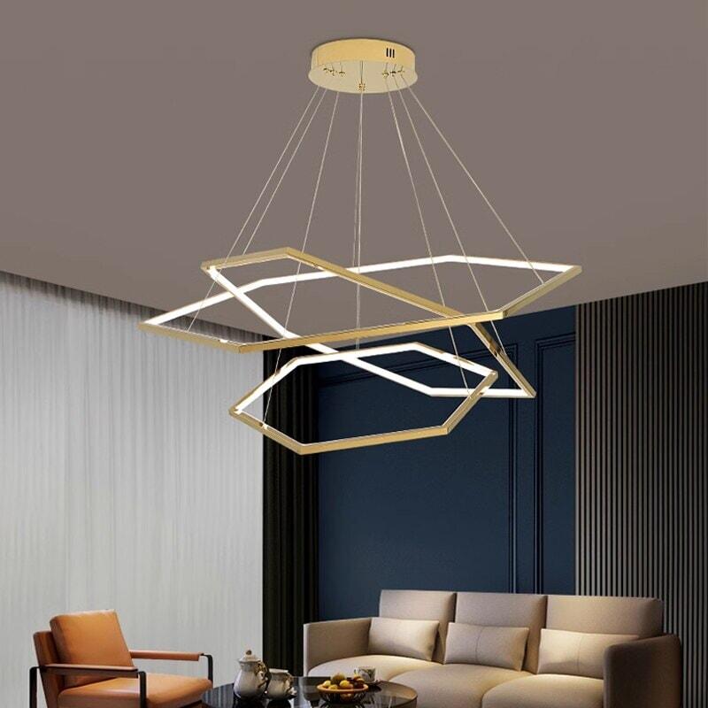 Suspension Luminaire Salle à Manger | Éclat d'Étoile - Designix Suspension luminaire Diamètre 40cm Blanc Chaude Variable