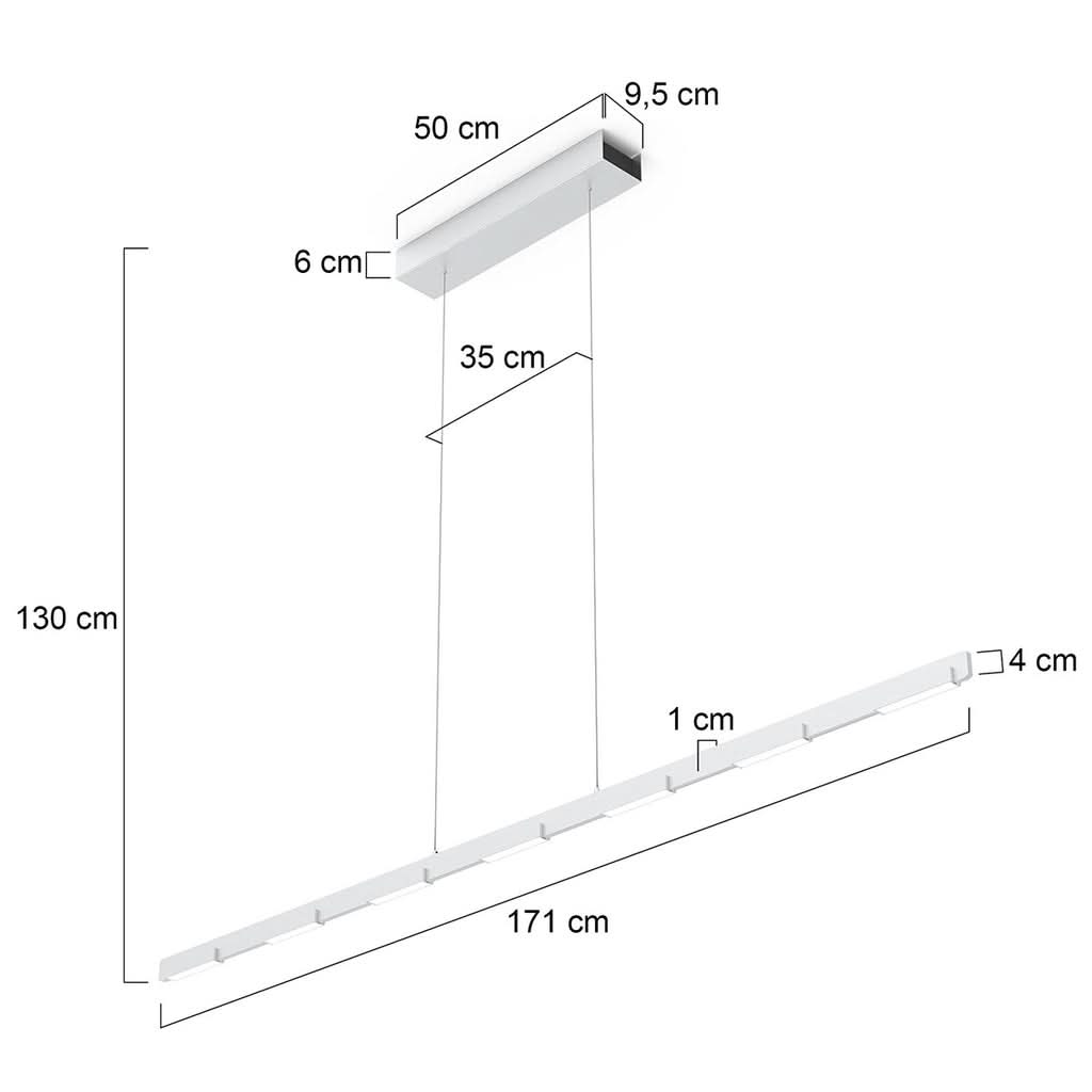 Suspension Moderne Bloc Acier | Mory - Designix Suspension Luminaire