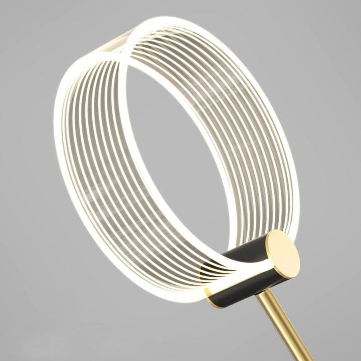 Suspension Moderne pour Chambre | Luminosité Élégante - Designix Suspension luminaire Noir Blanc Froid (6000K)