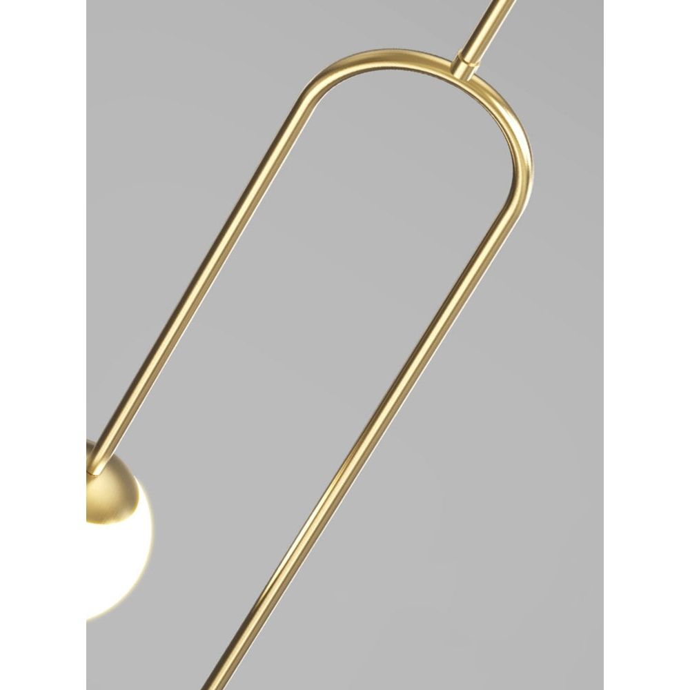 Suspension Moderne pour Chambre | Luminosité Élégante - Designix Suspension luminaire Noir Blanc Froid (6000K)