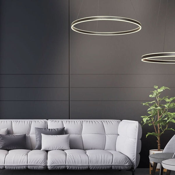 Suspension Ringlux Noire 80cm | Garo