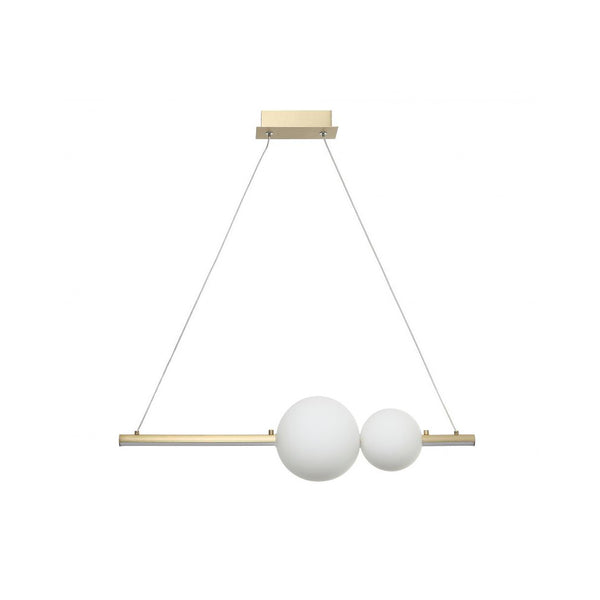 Suspension ZAMBELIS 13W Dimmable DESIGN Or Mat 22108