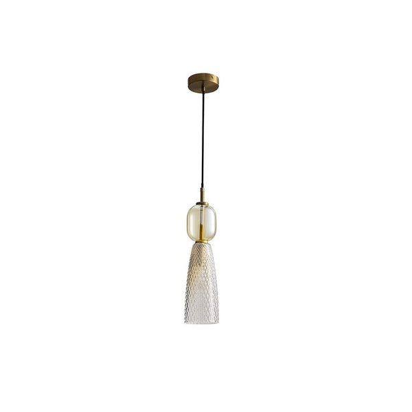 Suspension ZAMBELIS D110 E14 DESIGN Dore Sans Source 23008