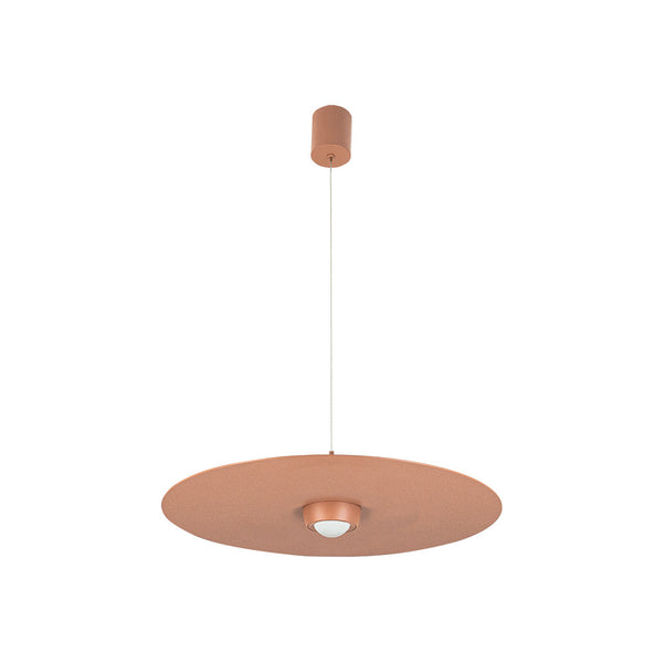 Suspension ZAMBELIS D550 21W Dimmable DESIGN Rouge Brique Sable 2588