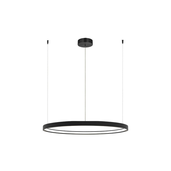Suspension ZAMBELIS D600 28W Dimmable DESIGN Noir Mat 23033