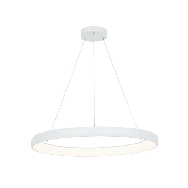 Suspension ZAMBELIS D800 60W Dimmable DESIGN Blanc Sable 2061