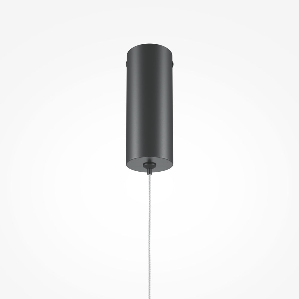 Halo Suspension luminaire noir