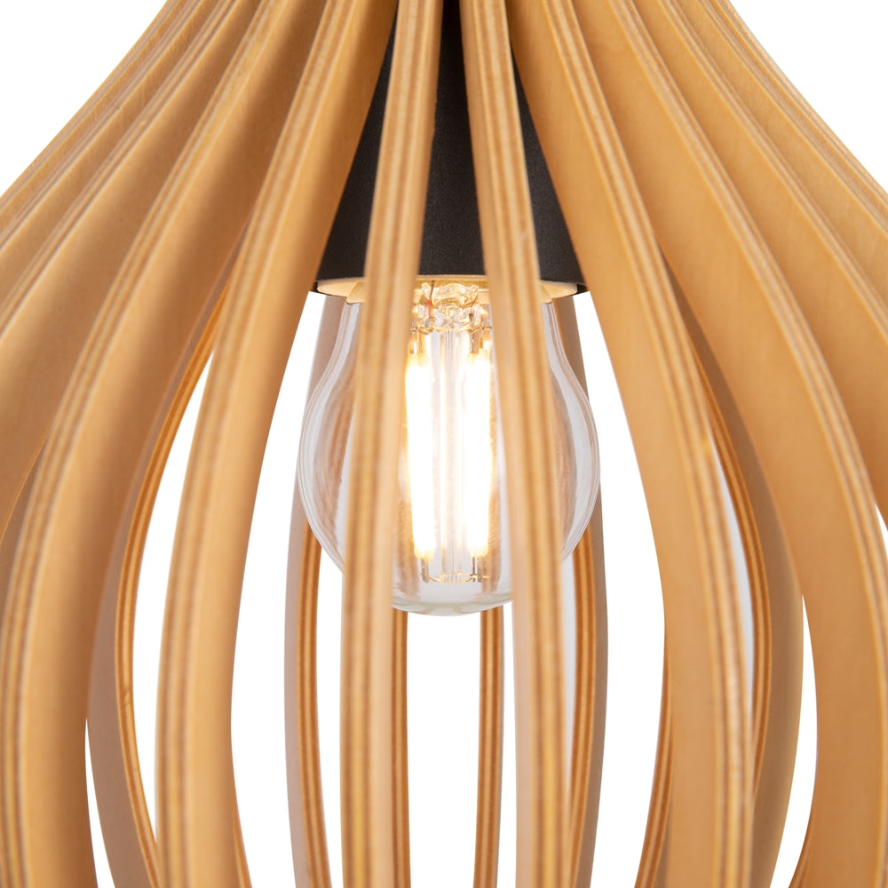 Roots Suspension luminaire noir