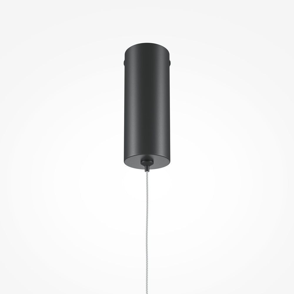 Halo Suspension luminaire noir