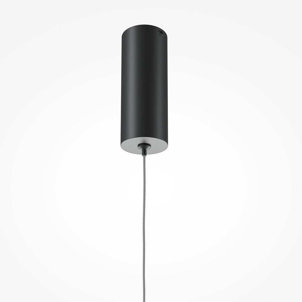Halo Suspension luminaire noir
