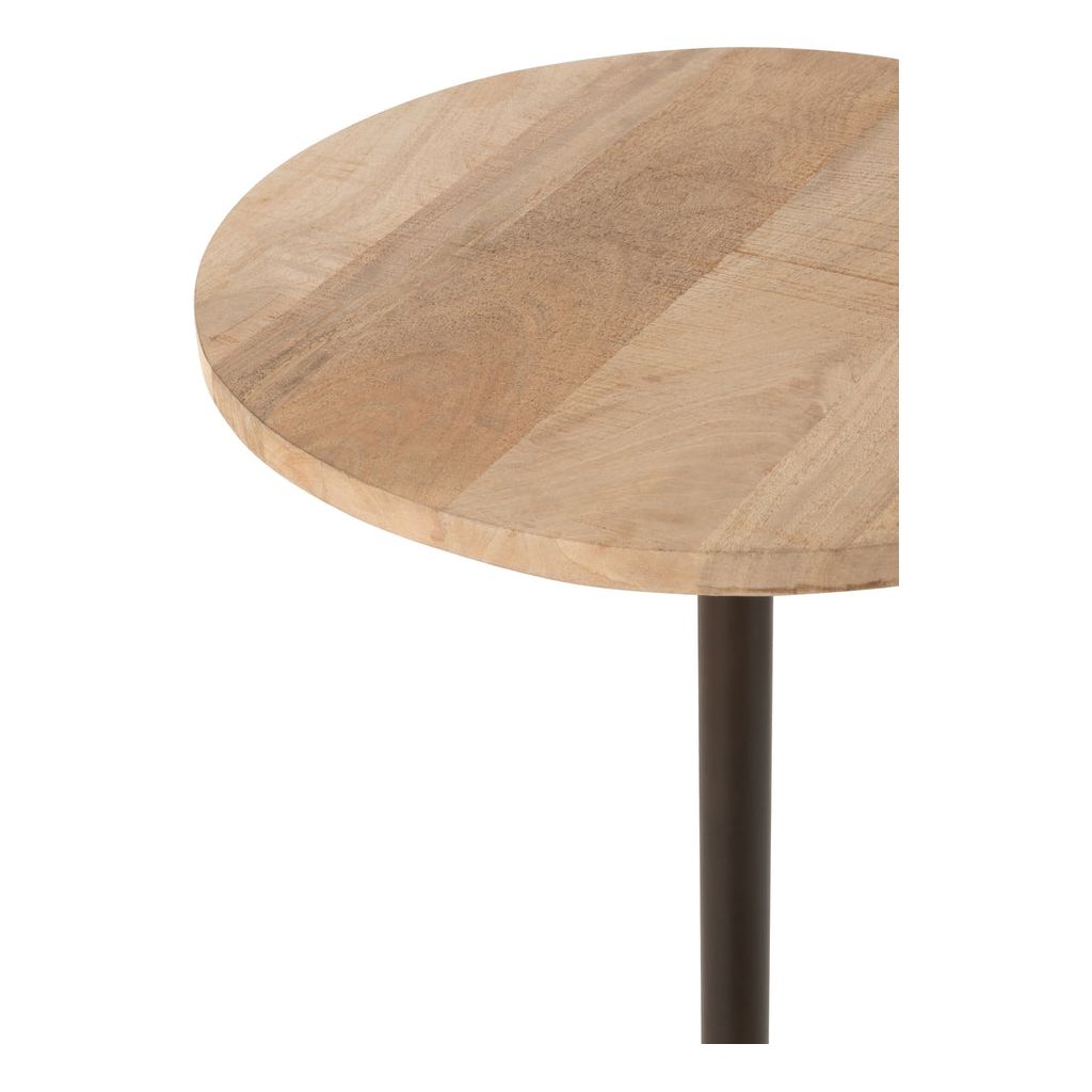 Table Bar Métal Bois Mangue - Designix