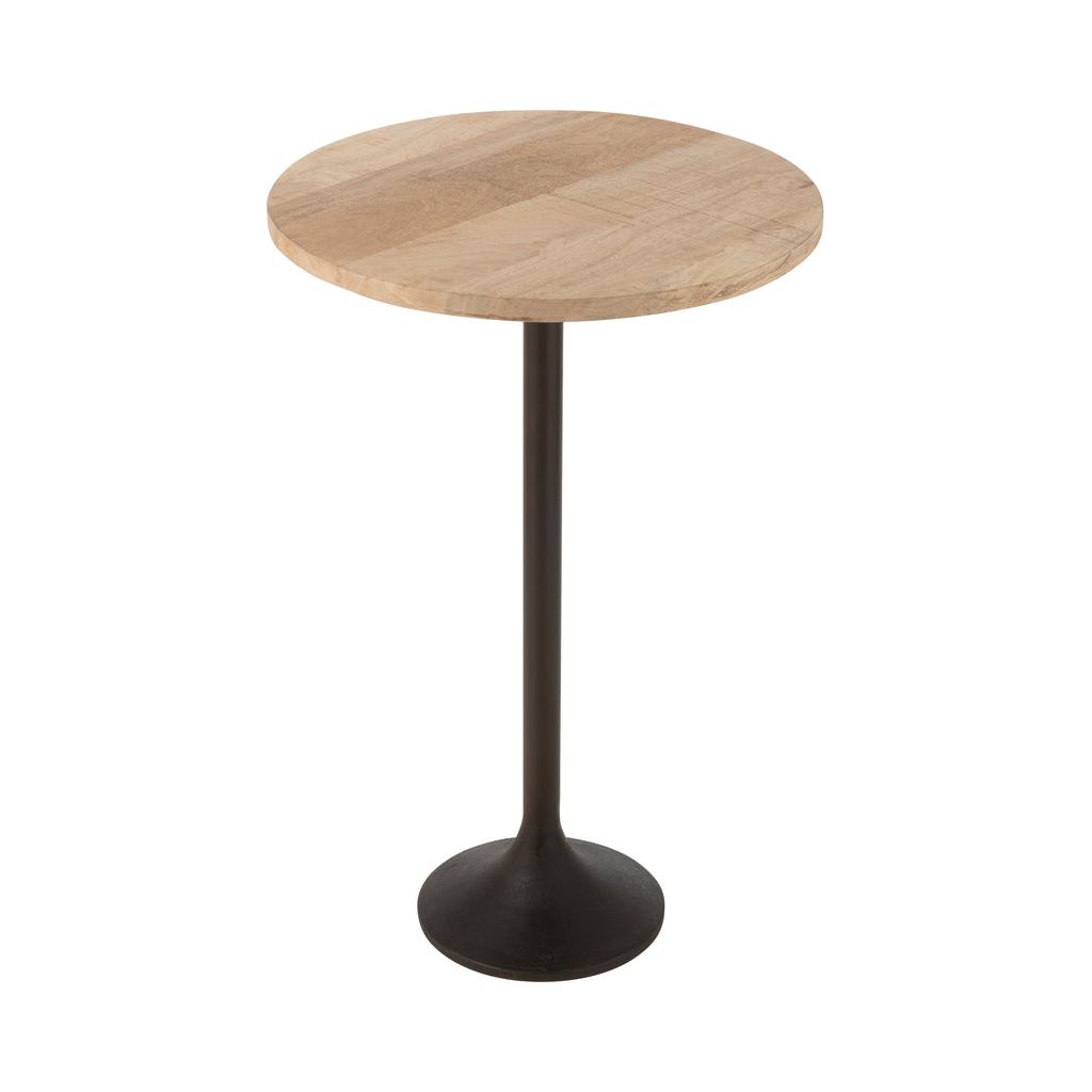 Table Bar Métal Bois Mangue - Designix
