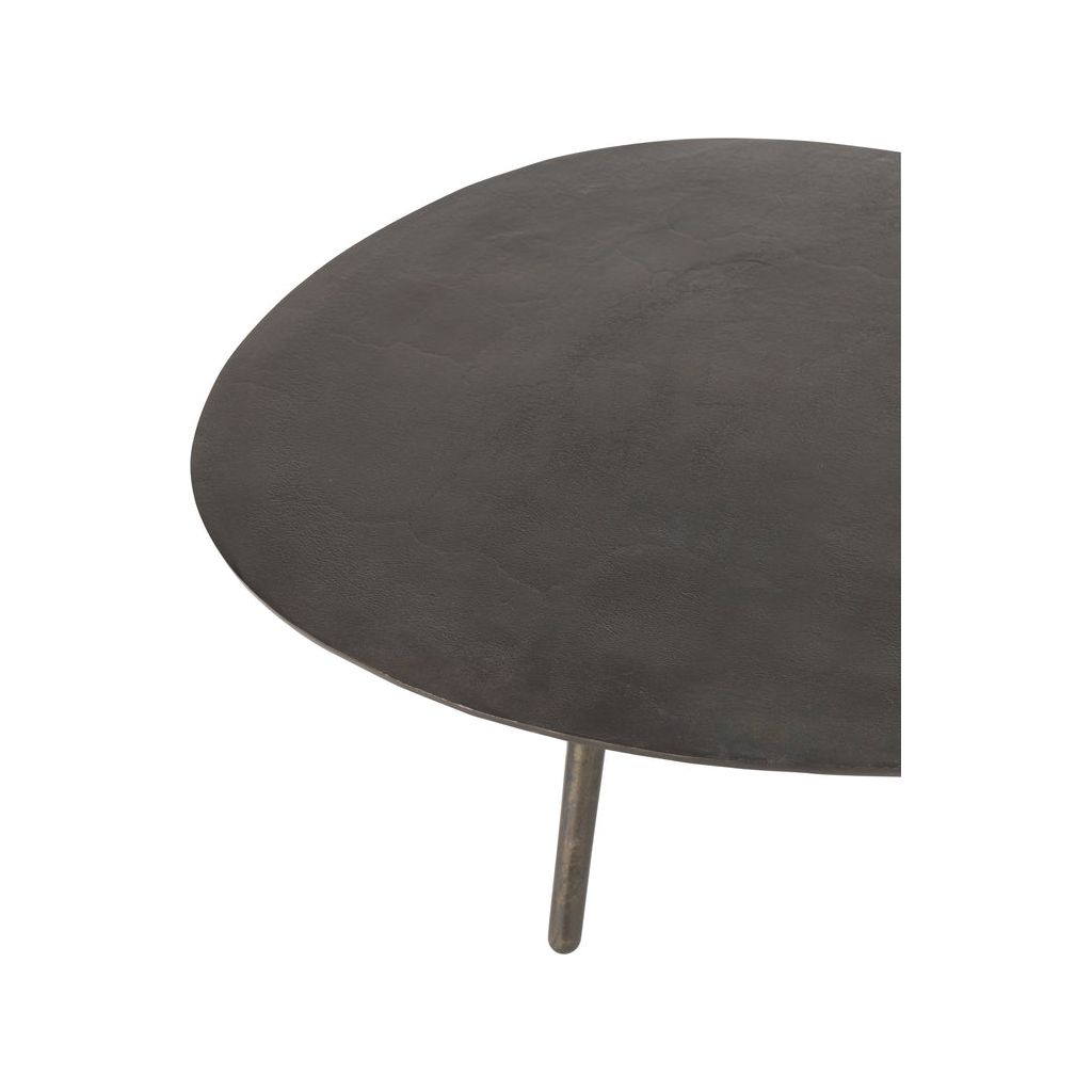 Table Basse Aluminium Fer Noir Grand Modèle - Designix